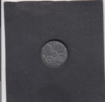 Beschrijving: 1 Cent WILHELMINA 